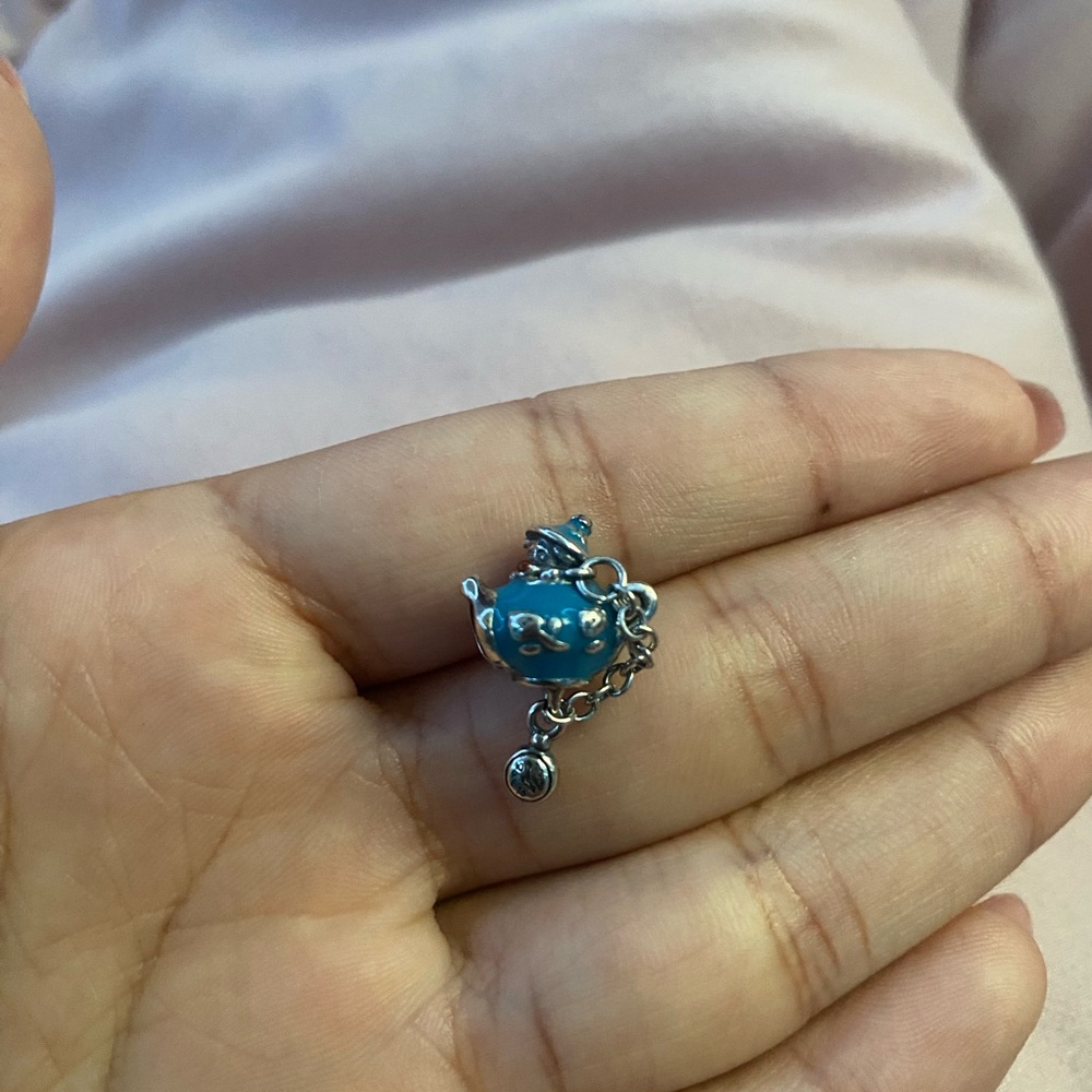 Pandora x Disney Alice in Wonderland Teapot and Dormouse Charm